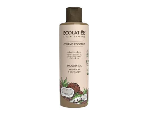 Ecolatier - Подхранващо душ олио с органичен кокос