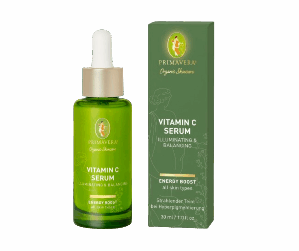 Primavera - Изсветляващ серум за лице с витамин C Energy Boost