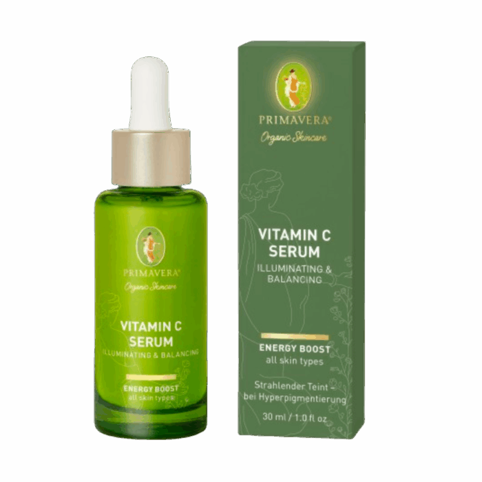 Primavera - Изсветляващ серум за лице с витамин C Energy Boost