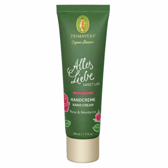 Primavera - Крем за ръце с Роза и мандарина Sweet love