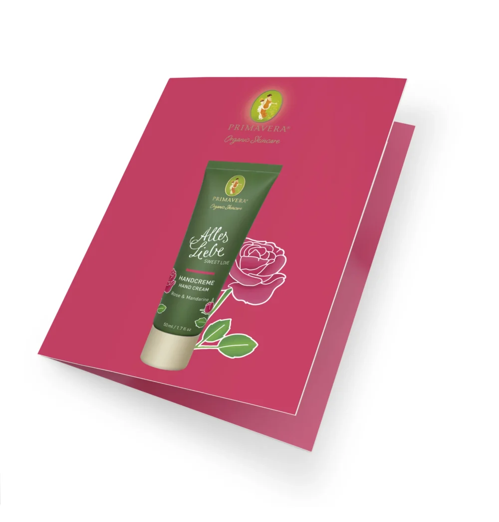 Primavera - Крем за ръце с Роза и мандарина Sweet love