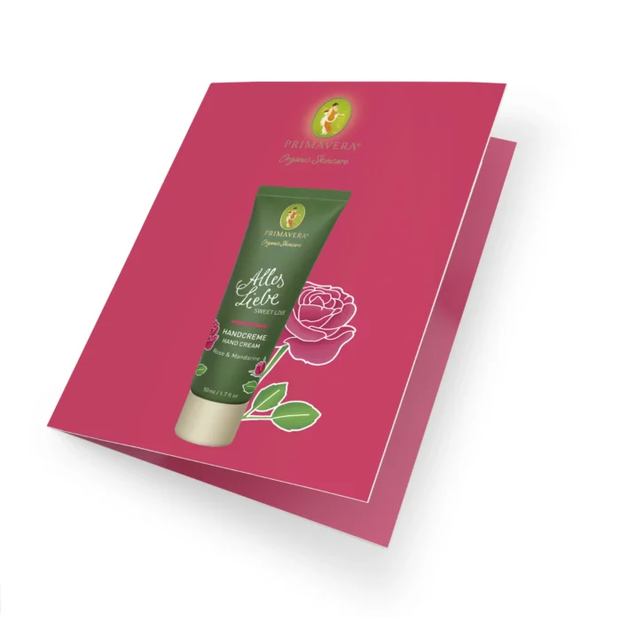 Primavera - Крем за ръце с Роза и мандарина Sweet love