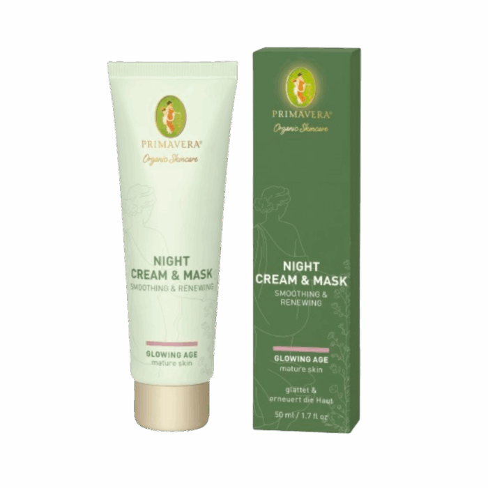 Primavera - Нощен крем и маска за лице Glowing Age