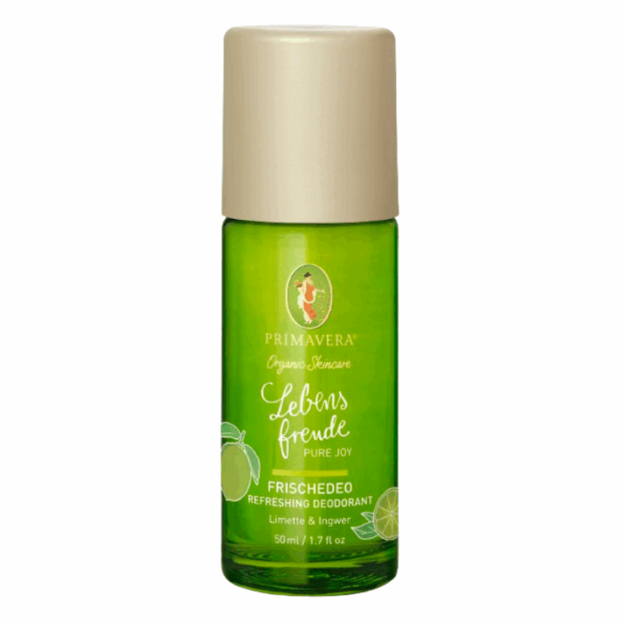 Primavera - Освежаващ дезодорант с Лайм и джинджифил Pure Joy