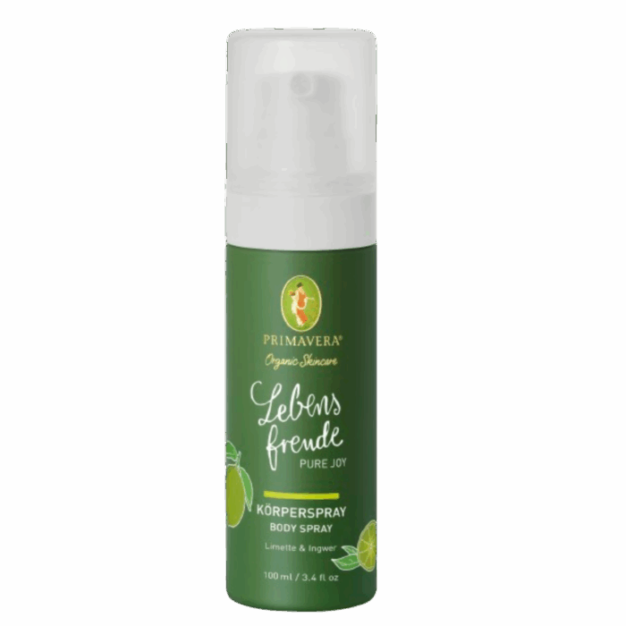 Primavera - Спрей за тяло с Лайм и джинджифил Pure Joy