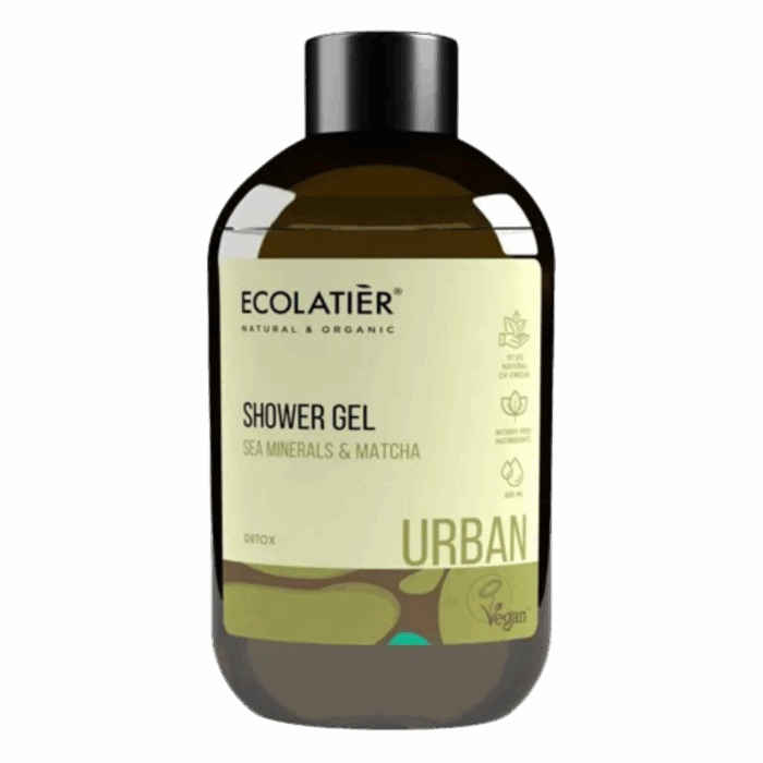 Ecolatier - Душ гел с Морски минерали и матча