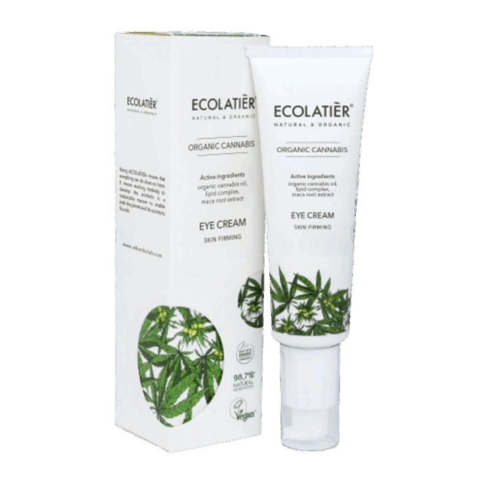 Ecolatier - Крем за очи с Органичен канабис