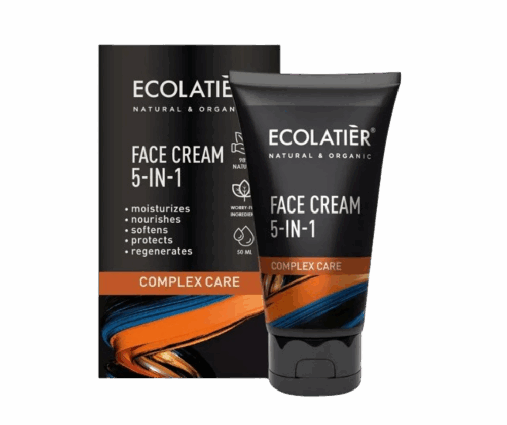 Ecolatier-Мъжки-крем-за-лице-5в1-odonata Ecolatier - Мъжки крем за лице 5в1