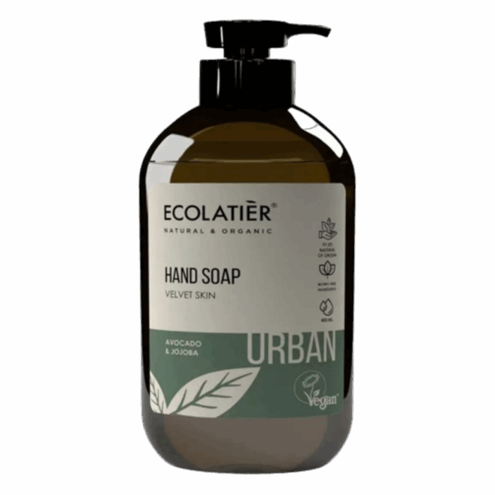 Ecolatier - Течен сапун за ръце с Авокадо и жожоба Velvet