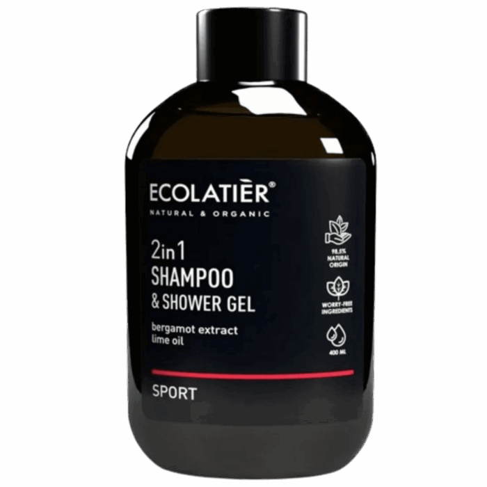 Ecolatier - Шампоан и душ гел 2в1 Sport