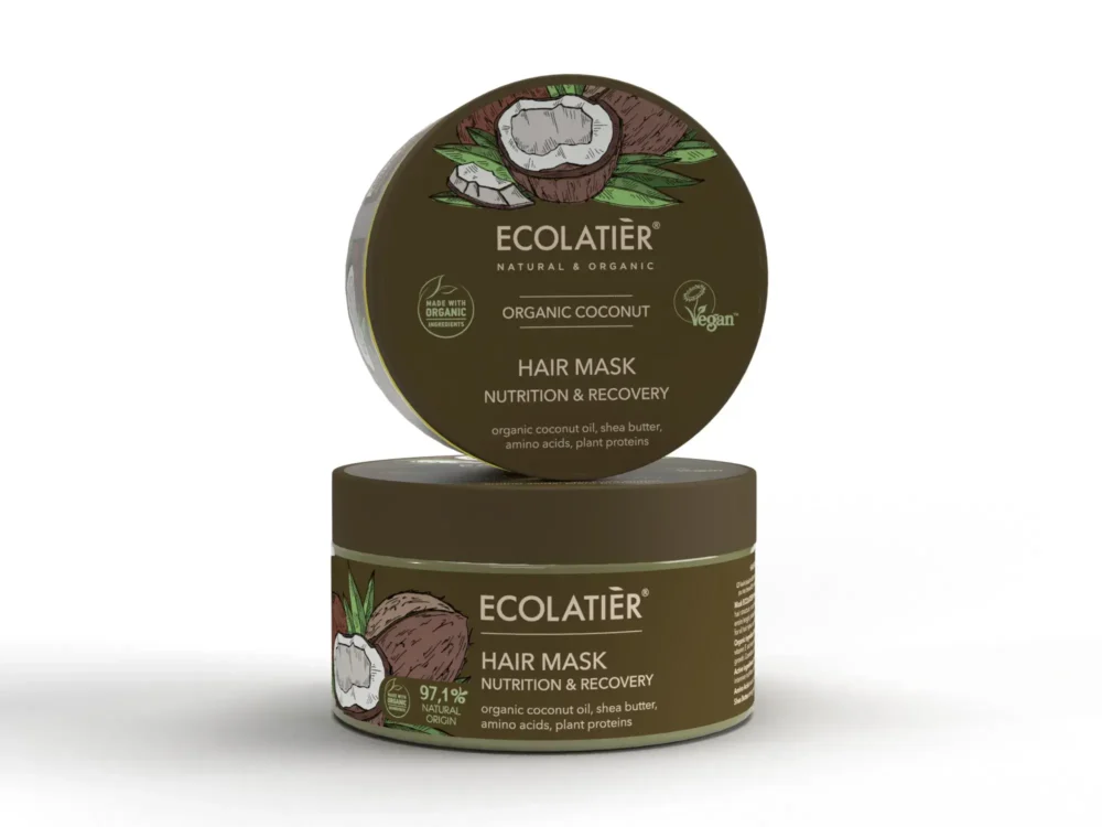 Ecolatier - Подхранваща маска за коса с органичен кокос