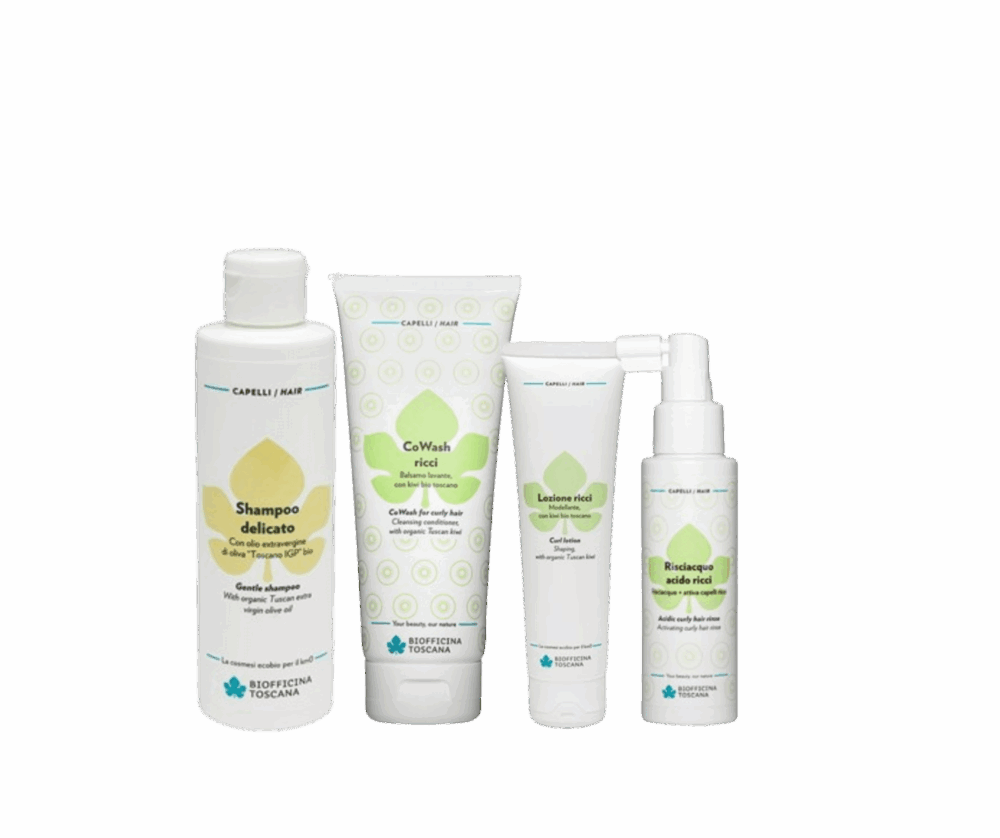 Biofficina-Toscana-Сет-за-къдрава-коса-шампоан-маска-лосион-и-спрей-за-къдрици-odonata Biofficina Toscana - Сет за къдрава коса - шампоан, маска, лосион и спрей за къдрици