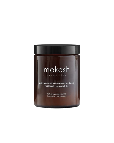 Mokosh - Балсам/маска за чуплива коса със Сладка череша и Кехлибар