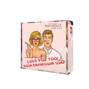 NATURELLE with love - Ръчно изработен сапун за ръце с Роза дамасцена