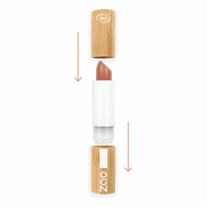 ZAO Organic - Балсам за плътни устни с цвят Color & Repulp - пълнител - Image 3