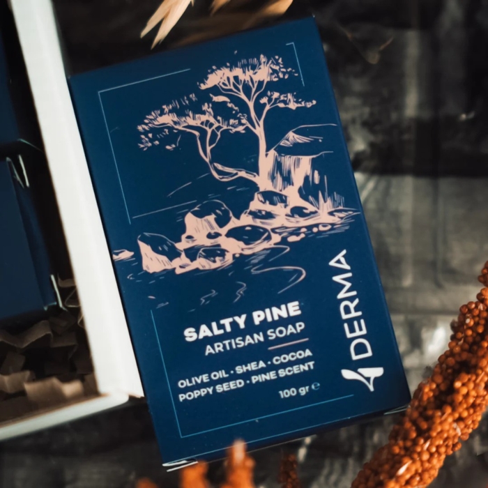 4Derma - Salty Pine Занаятчийски сапун