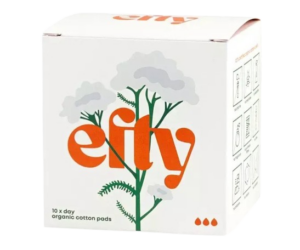 Efty - Дамски дневни превръзки от био памук 10 бр.
