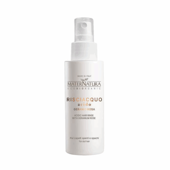 MaterNatura - Омекотяващ киселинен спрей с розов гераниум