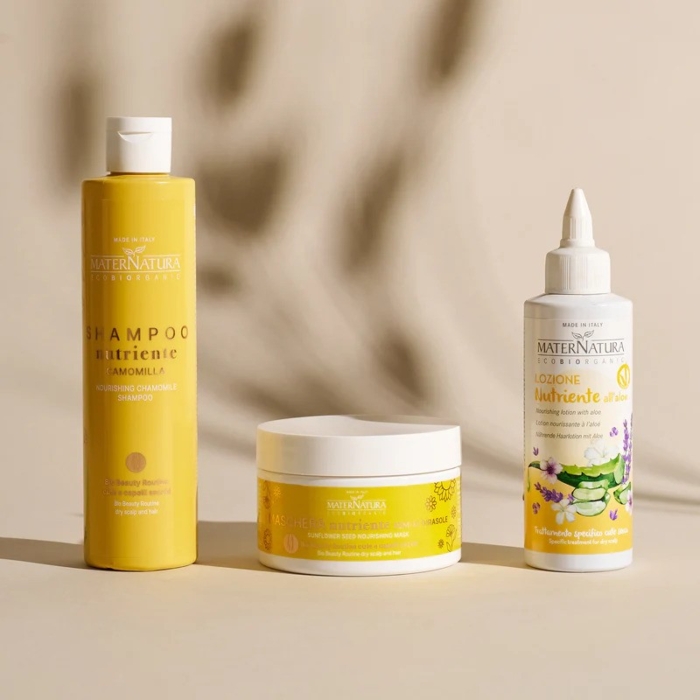 MaterNatura - Шампоан за суха коса с лайка