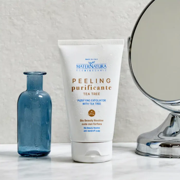 Пилинг за скалпа против пърхот с чаено дърво - MaterNatura - Image 4