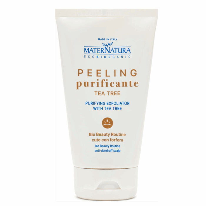 Пилинг за скалпа против пърхот с чаено дърво - MaterNatura