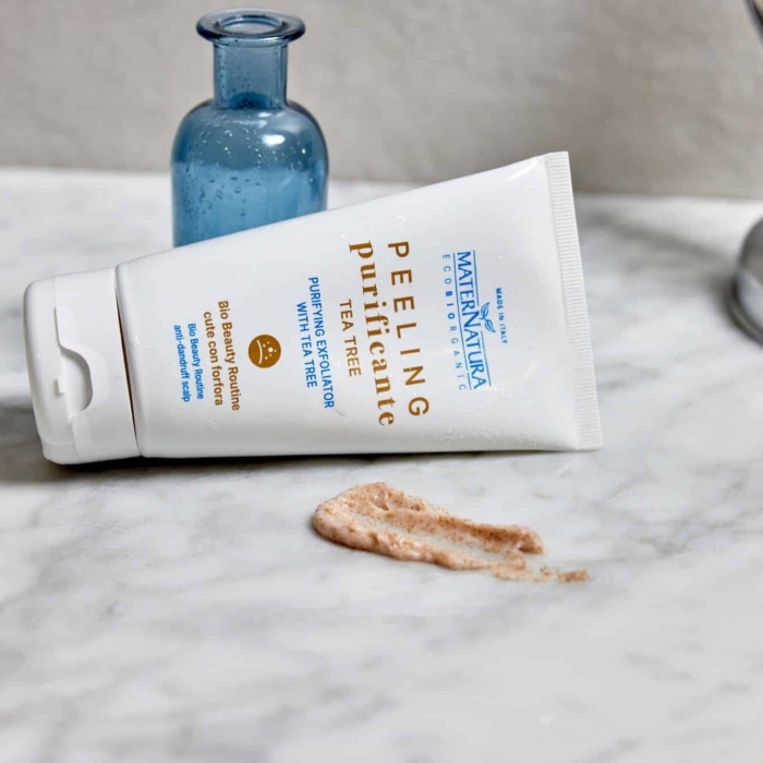 Пилинг за скалпа против пърхот с чаено дърво - MaterNatura - Image 2