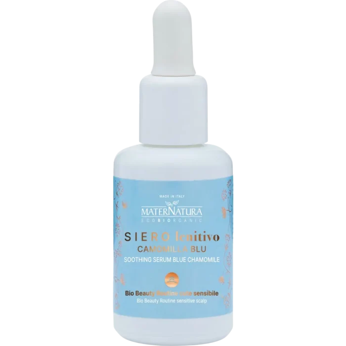 Успокояващ серум с лайка за чувствителен и реактивен скалп -MaterNatura