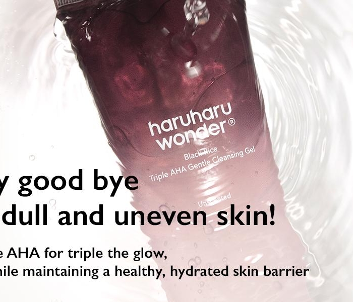 Ексфолиращ почистващ гел Triple AHA - Haruharu Wonder