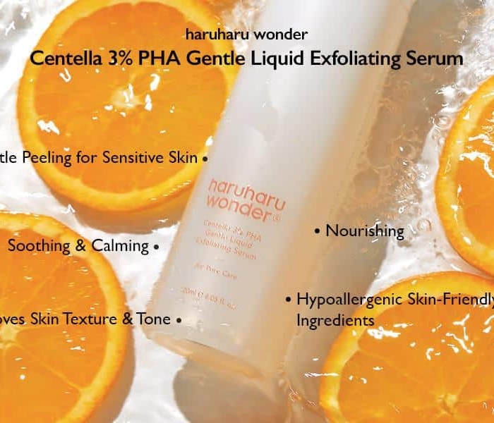 Ексфолиращ серум с Центела 3% PHA - Haruharu Wonder