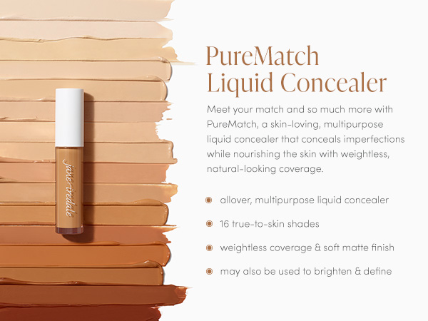 Течен коректор - PureMatch Liquid Concealer - Jane Iredale