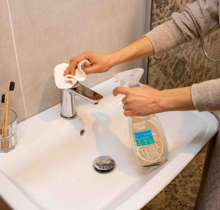 ЕКО Препарат за баня с био масло от мента - Tierra Verde