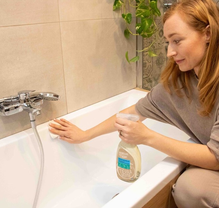 ЕКО Препарат за баня с био масло от мента - Tierra Verde