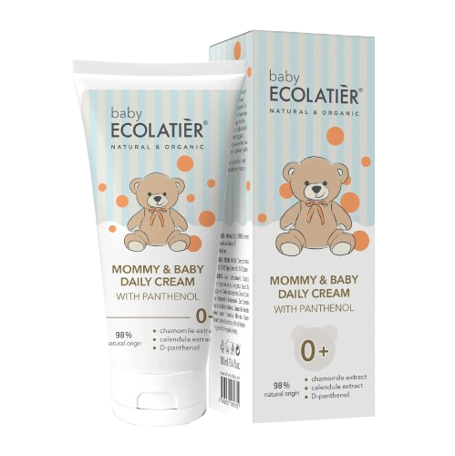 Дневен крем Mommy & Baby с пантенол - Ecolatier