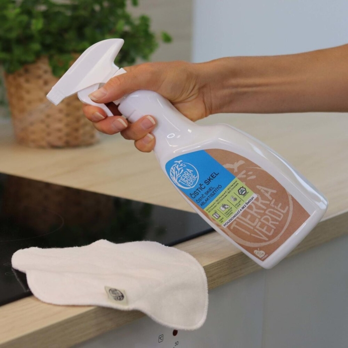 ЕКО препарат за почистване на стъкла с био масла от портокал и цитронела - Tierra Verde