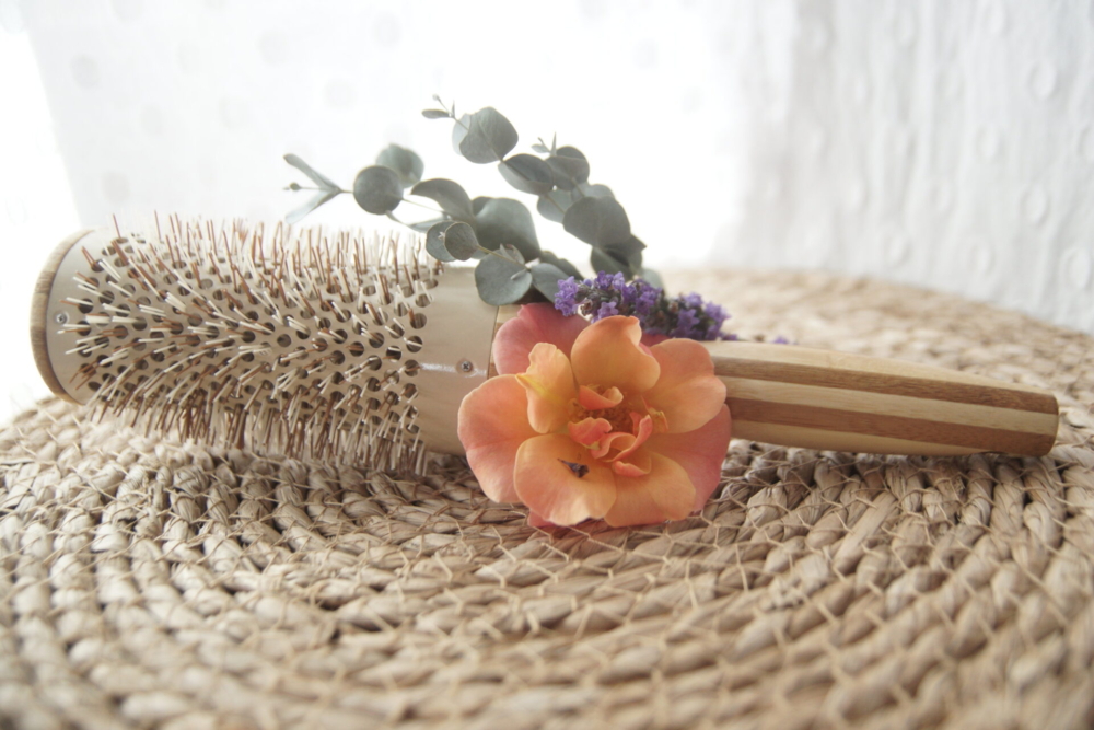 Кръгла бамбукова четка за коса 42см - Cap Bambou