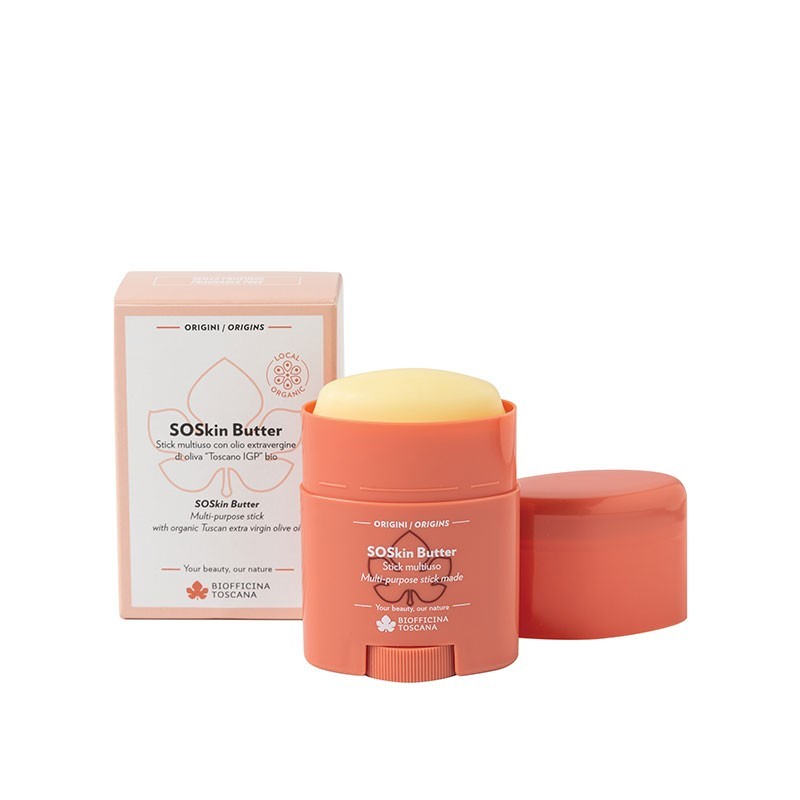 Многофункционалнен стик за лице - SoSkin Butter - Biofficina Toscana
