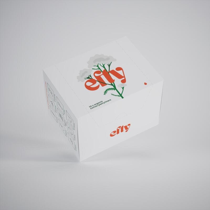 Efty - Ежедневни превръзки от био памук 30 бр.