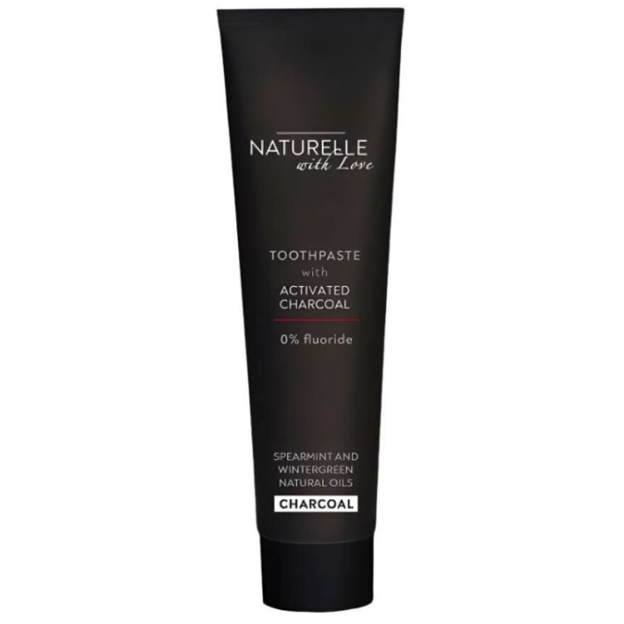 Паста за зъби Naturelle with Love с активен въглен и без флуорид