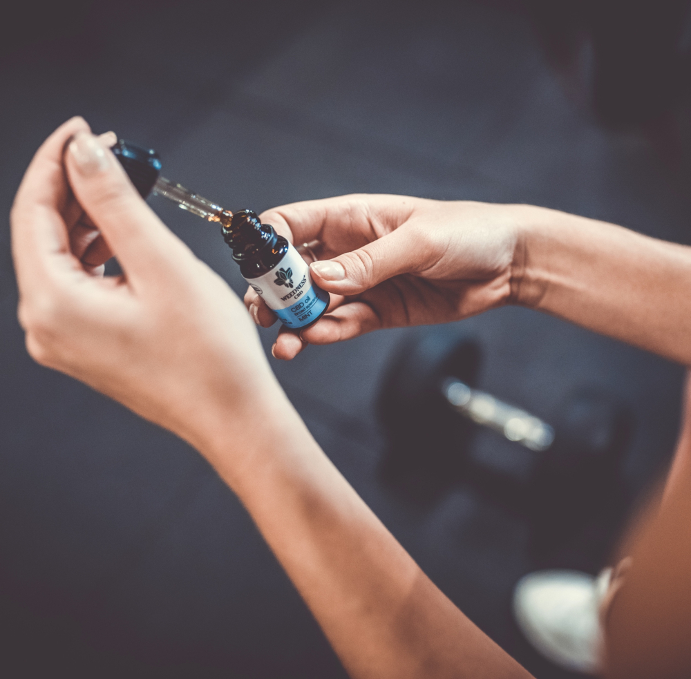 CBD масло 10% + CBG 5% Спорт с Мента - Weedness