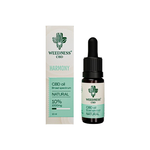 CBD масло 10% Хармония Натурално - Weedness