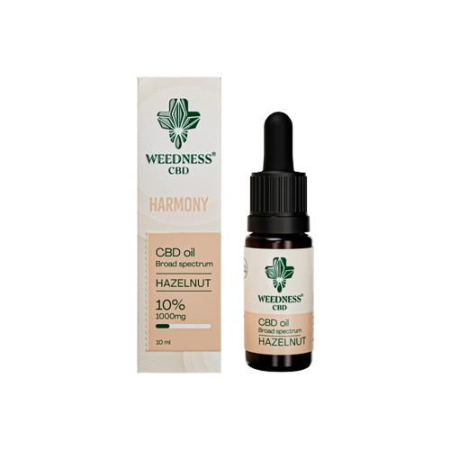CBD масло 10% Хармония с Лешник - Weedness