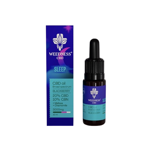 CBD масло 20% + CBN 10% за Сън с Къпина - Weedness