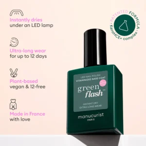 Manucurist - база за семи-гел лак с витамини - LED Green Flash™ - Image 3
