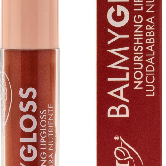 Подхранващ гланц-балсам за устни Balmy Gloss - PuroBio - Image 6