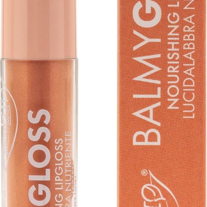 Подхранващ гланц-балсам за устни Balmy Gloss - PuroBio - Image 7