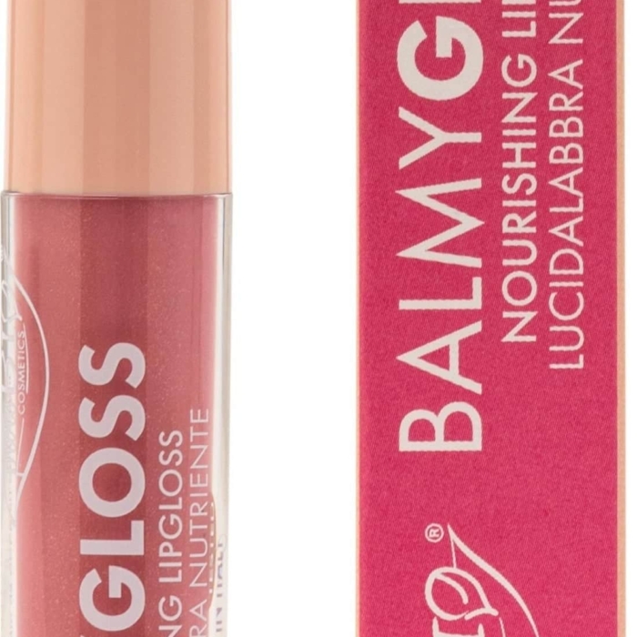 Подхранващ гланц-балсам за устни Balmy Gloss - PuroBio - Image 8