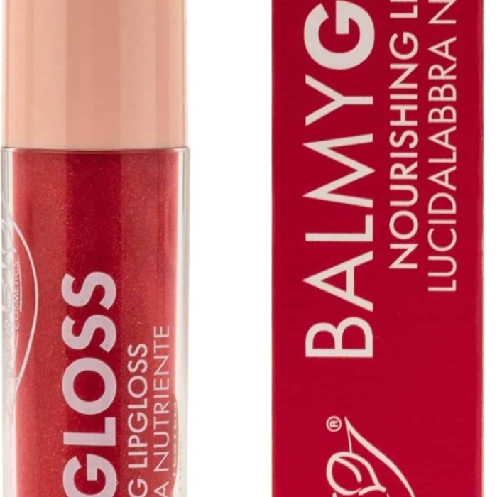 Подхранващ гланц-балсам за устни Balmy Gloss - PuroBio - Image 9