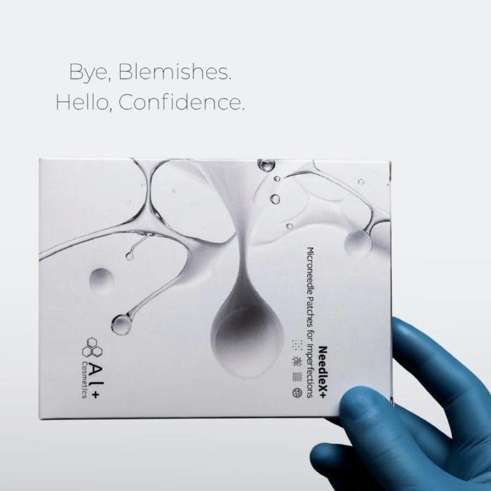 NeedleX+ Пластир с активни микроигли срещу пъпки - Al+ Cosmetics