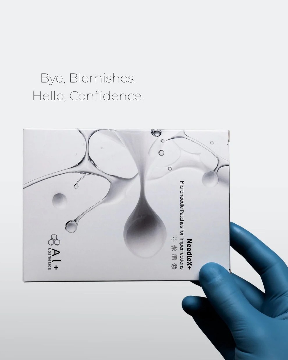 NeedleX+ Пластир с активни микроигли срещу пъпки - Al+ Cosmetics