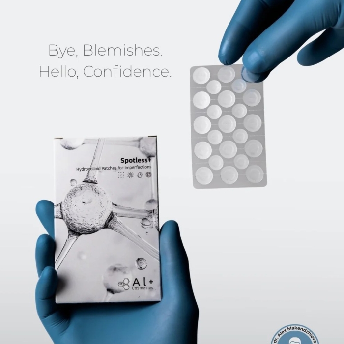 Хидроколоиден пластир срещу пъпки Spotless+ - Al+ Cosmetics